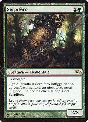 129 / 301 Serpifero rara (IT) -NEAR MINT-