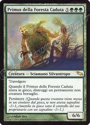 135 / 301 Primus della Foresta Caduta rara (IT) -NEAR MINT-