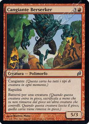 160 / 301 Cangiante Berserker non comune (IT) -NEAR MINT-