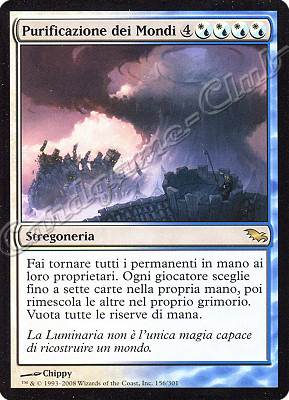 156 / 301 Purificazione dei Mondi rara (IT) -NEAR MINT-