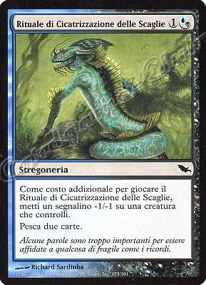 175 / 301 Rituale di Cicatrizzazione delle Scaglie comune (IT) -NEAR MINT-