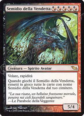 183 / 301 Semidio della Vendetta rara (IT) -NEAR MINT-