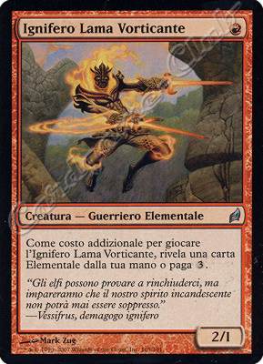 165 / 301 Ignifero Lama Vorticante non comune (IT) -NEAR MINT-