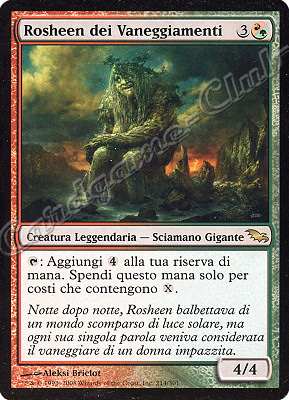 214 / 301 Rosheen dei Vaneggiamenti rara (IT) -NEAR MINT-