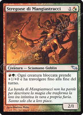 220 / 301 Stregone di Mangiastracci non comune (IT) -NEAR MINT-