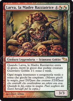 223 / 301 Larva, la Madre Razziatrice rara (IT) -NEAR MINT-