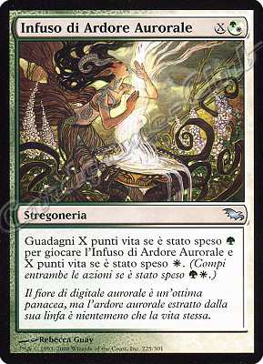 225 / 301 Infuso di Ardore Aurorale non comune (IT) -NEAR MINT-