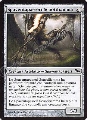 259 / 301 Spaventapasseri Scuotifiamma comune (IT) -NEAR MINT-