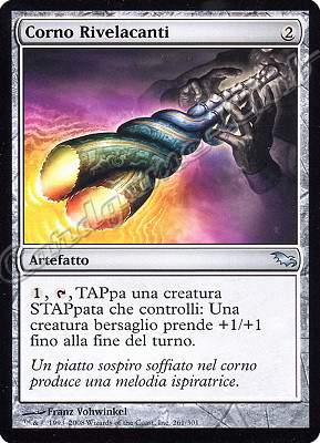 261 / 301 Corno Rivelacanti non comune (IT) -NEAR MINT-