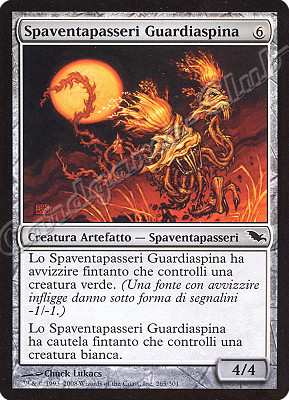 265 / 301 Spaventapasseri Guardiaspina comune (IT) -NEAR MINT-