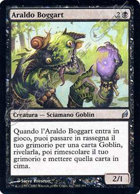 102 / 301 Araldo Boggart non comune (IT) -NEAR MINT-