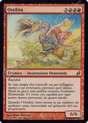 176 / 301 Ostilita' rara (IT) -NEAR MINT-