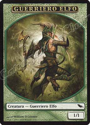 05 / 12 Guerriero Elfo comune -NEAR MINT-