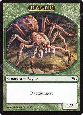 06 / 12 Ragno comune -NEAR MINT-