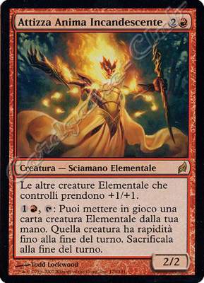 178 / 301 Attizza Anima Incandescente rara (IT) -NEAR MINT-