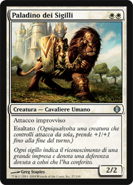 027 / 249 Paladino dei Sigilli non comune (IT) -NEAR MINT-