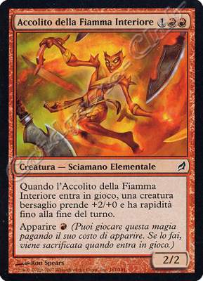 181 / 301 Accolito della Fiamma Interiore comune (IT) -NEAR MINT-