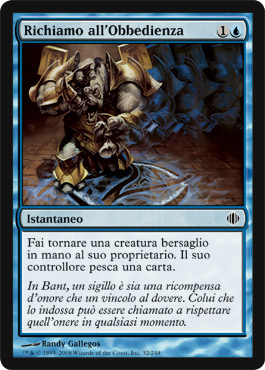032 / 249 Richiamo all'Obbedienza comune (IT) -NEAR MINT-