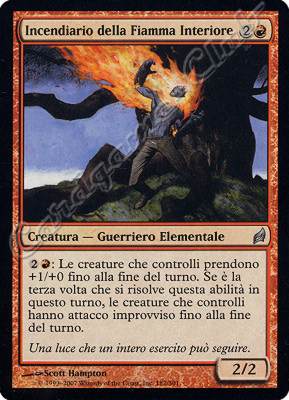 182 / 301 Incendiario della Fiamma Interiore non comune (IT) -NEAR MINT-