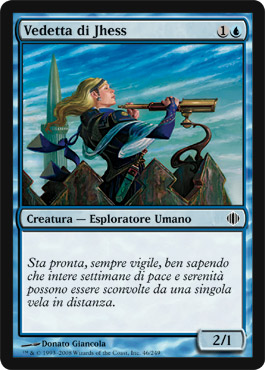 046 / 249 Vedetta di Jhess comune (IT) -NEAR MINT-