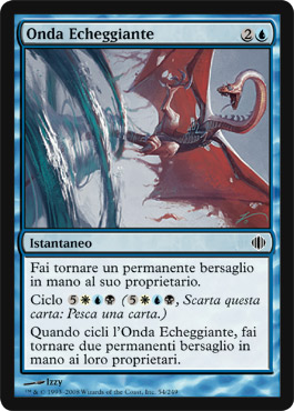 054 / 249 Onda Echeggiante comune (IT) -NEAR MINT-