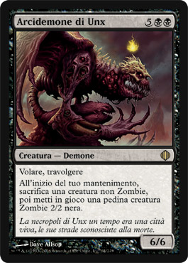 064 / 249 Arcidemone di Unx rara (IT) -NEAR MINT-