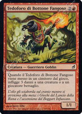 185 / 301 Tedoforo di Bottone Fangoso comune (IT) -NEAR MINT-