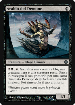 072 / 249 Araldo del Demone non comune (IT) -NEAR MINT-