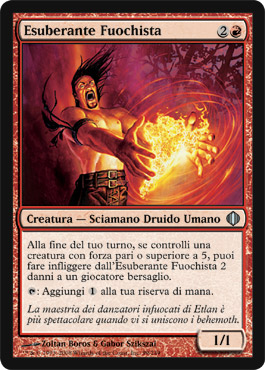 099 / 249 Esuberante Fuochista non comune (IT) -NEAR MINT-