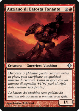 117 / 249 Anziano di Batosta Tonante non comune (IT) -NEAR MINT-