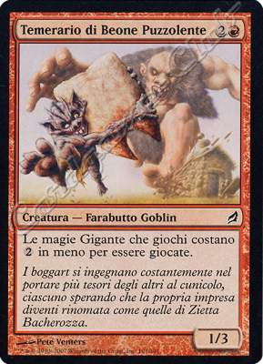 191 / 301 Temerario di Beone Puzzolente comune (IT) -NEAR MINT-