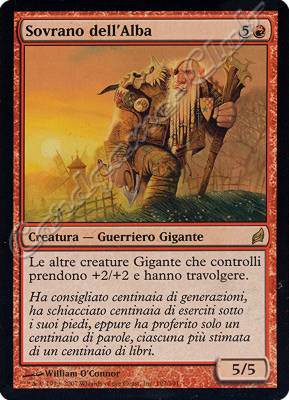 192 / 301 Sovrano dell'Alba rara (IT) -NEAR MINT-