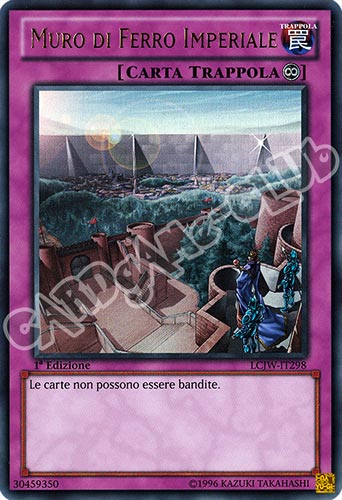 LCJW-IT298 Muro di Ferro Imperiale ultra rara 1a Edizione (IT) -NEAR MINT-