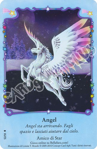 Luce Stellare S02/55 Angel extra rara foil (IT) -NEAR MINT-