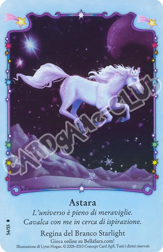 Luce Stellare S04/55 Astara extra rara foil (IT) -NEAR MINT-