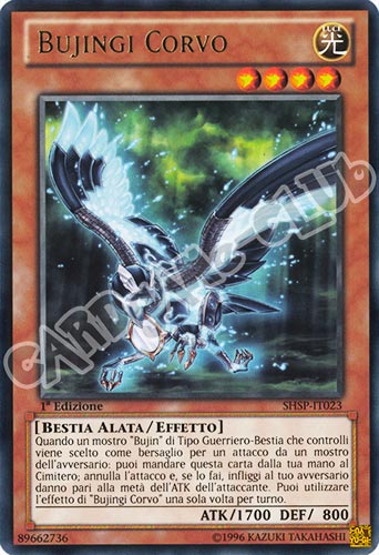 SHSP-IT023 Bujingi Corvo rara 1a edizione (IT)  -GOOD-