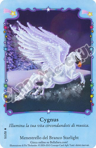 Luce Stellare S11/55 Cygnus extra rara foil (IT) -NEAR MINT-