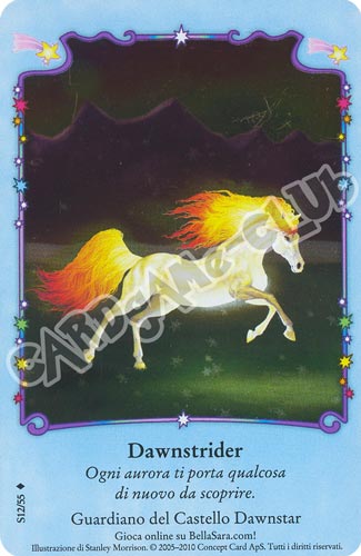 Luce Stellare S12/55 Dawnstrider extra rara foil (IT) -NEAR MINT-