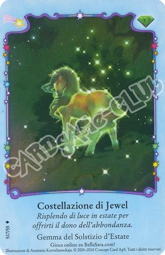 Luce Stellare S17/55 Costellazione di Jewel extra rara foil (IT) -NEAR MINT-