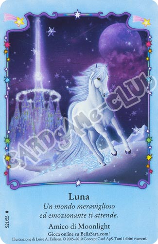 Luce Stellare S21/55 Luna extra rara foil (IT) -NEAR MINT-