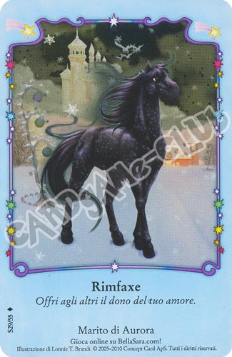 Luce Stellare S29/55 Rimfaxe extra rara foil (IT) -NEAR MINT-