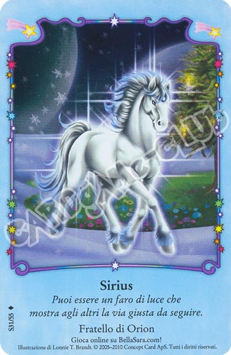 Luce Stellare S31/55 Sirius extra rara foil (IT) -NEAR MINT-