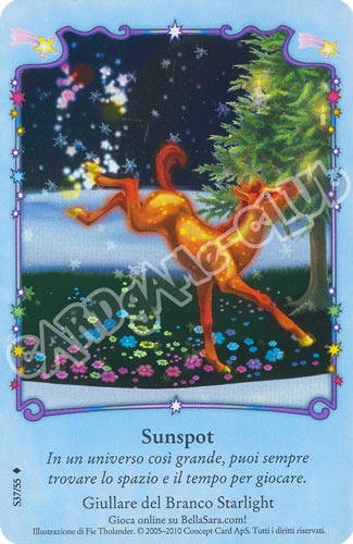 Luce Stellare S37/55 Sunspot extra rara foil (IT) -NEAR MINT-