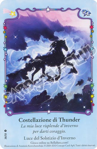 Luce Stellare 38/55 Costellazione di Thunder comune (IT) -NEAR MINT-