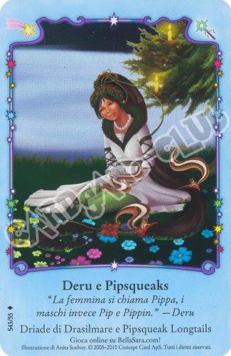 Luce Stellare S43/55 Deru e Pipsqueaks extra rara foil (IT) -NEAR MINT-