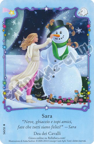 Luce Stellare S45/55 Sara extra rara foil (IT) -NEAR MINT-