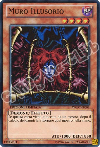 WGRT-IT002 Muro Illusorio super rara Edizione Limitata (IT) -GOOD-