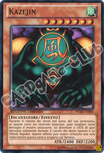 WGRT-IT004 Kazejin super rara Edizione Limitata (IT)  -GOOD-