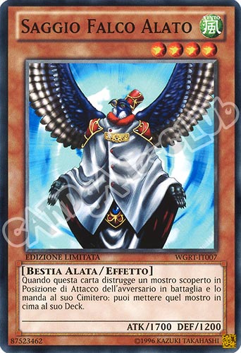 WGRT-IT007 Saggio Falco Alato comune Edizione Limitata (IT) -NEAR MINT-