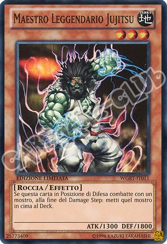 WGRT-IT011 Maestro Leggendario Jujitsu super rara Edizione Limitata (IT)  -GOOD-
